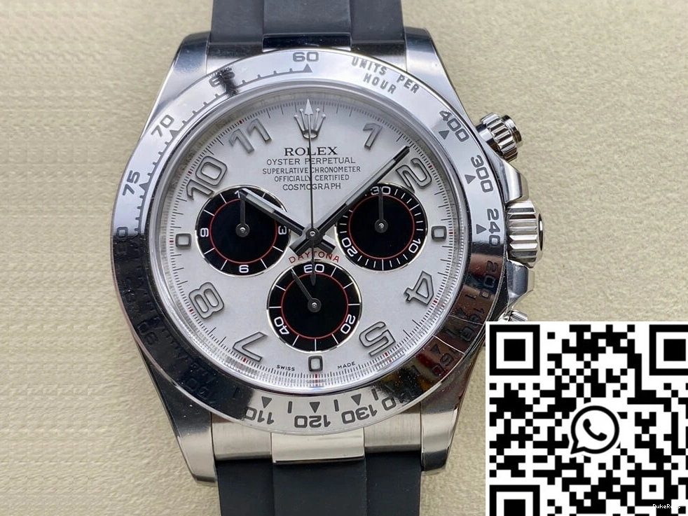 Cosmograph Dial Clean Factory 116519 Rolex White Silvery Daytona 0509